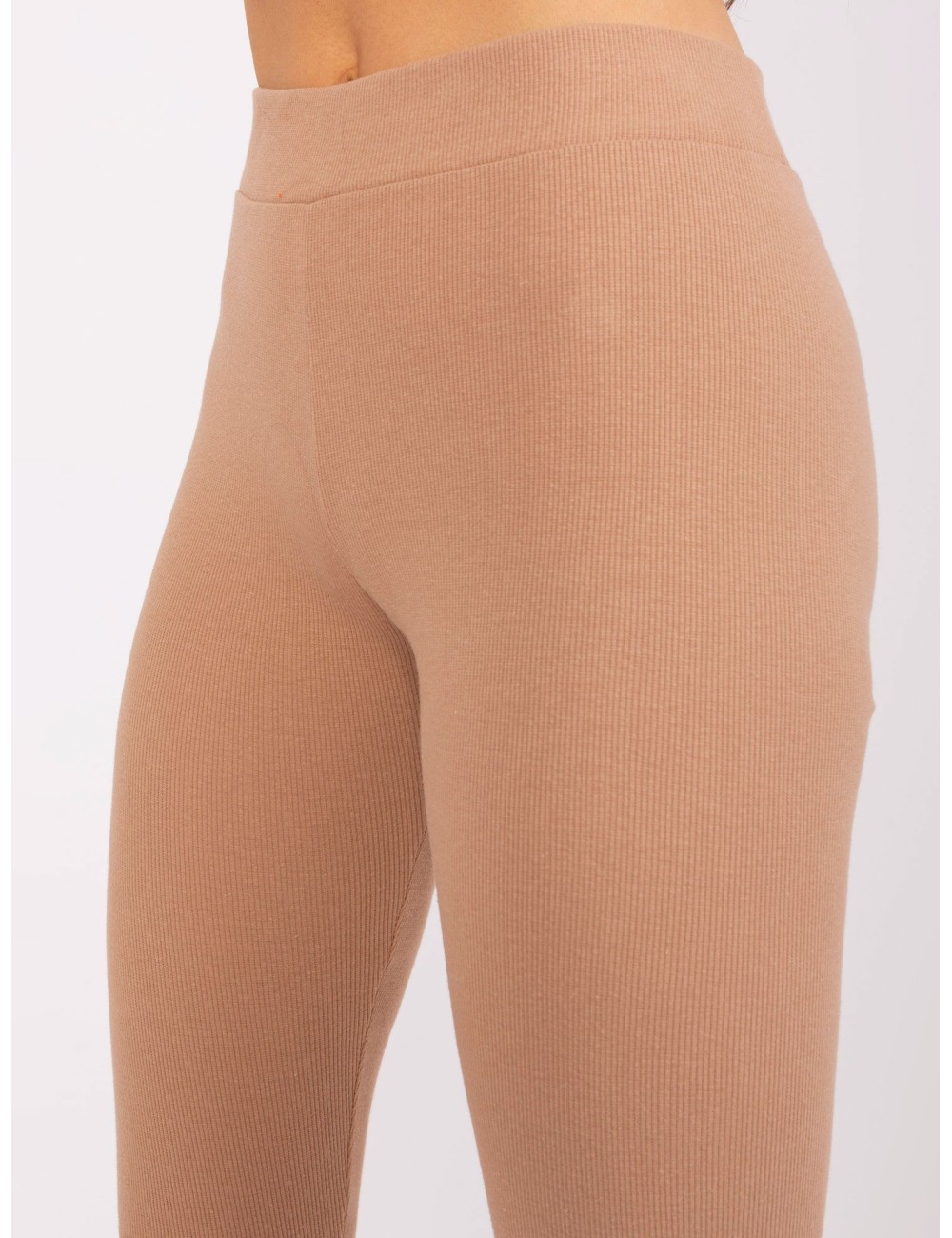 Legginsy basic w prążek