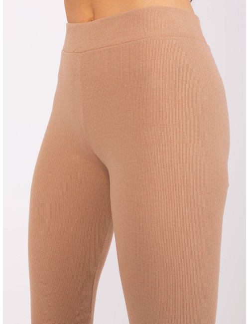 Legginsy basic w prążek