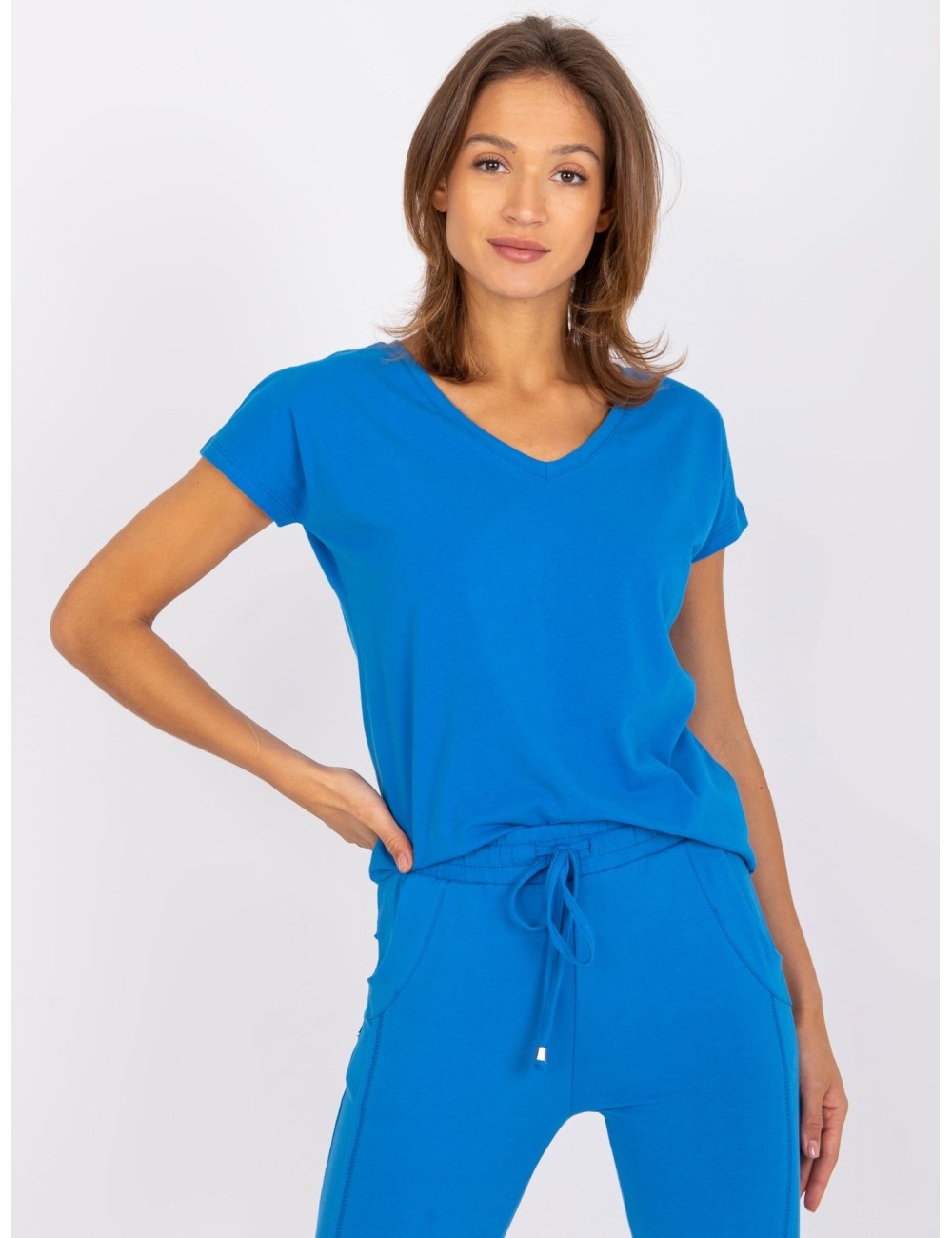 T-shirt-RV-TS-4832.10P-ciemny niebieski
