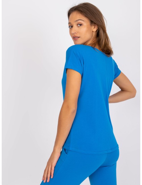 T-shirt-RV-TS-4832.10P-ciemny niebieski