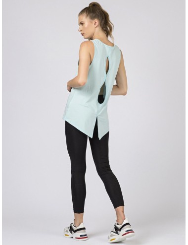 Sportowy jasnoniebieski top TOMMY LIFE