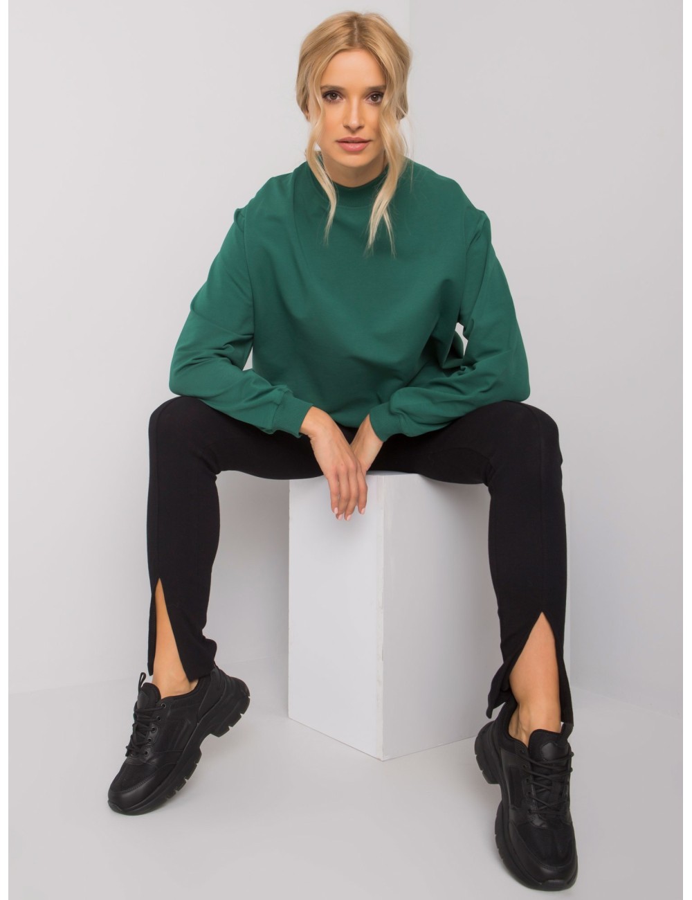 Bawełniana bluza basic