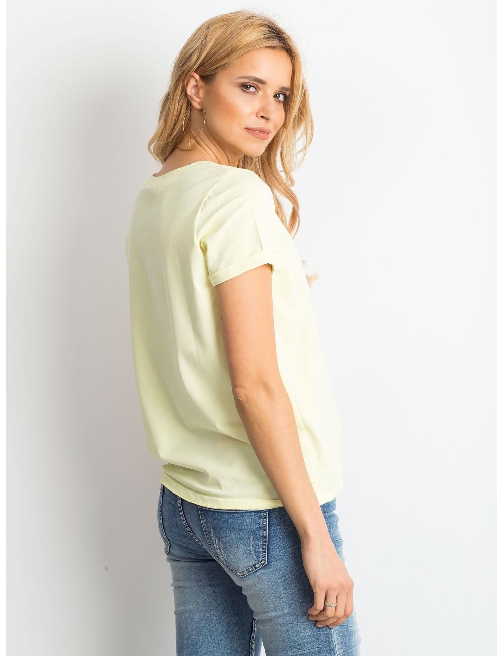 Bawełniany t-shirt damski