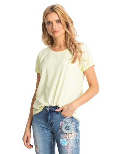 Bawełniany t-shirt damski