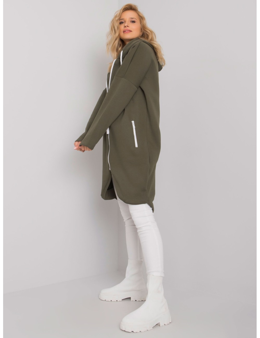 Rozpinana bluza basic z bawełny Stunning