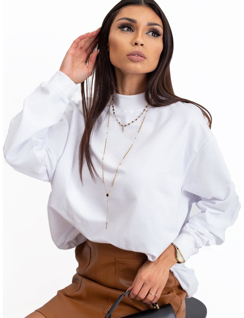 Bawełniana bluza basic