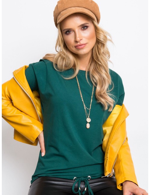 Bluzka-RV-BZ-5122.05P-ciemny zielony