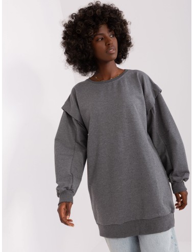 Długa bluza o kroju oversize
