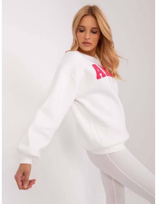Bluza bez kaptura z napisem