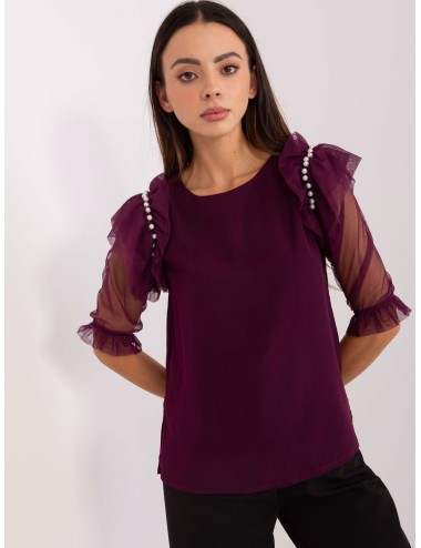 Bluzka wizytowa z rozcięciami