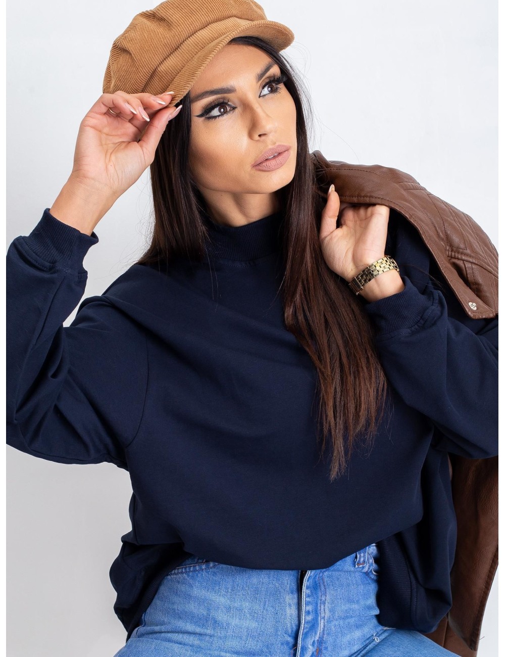 Bawełniana bluza basic