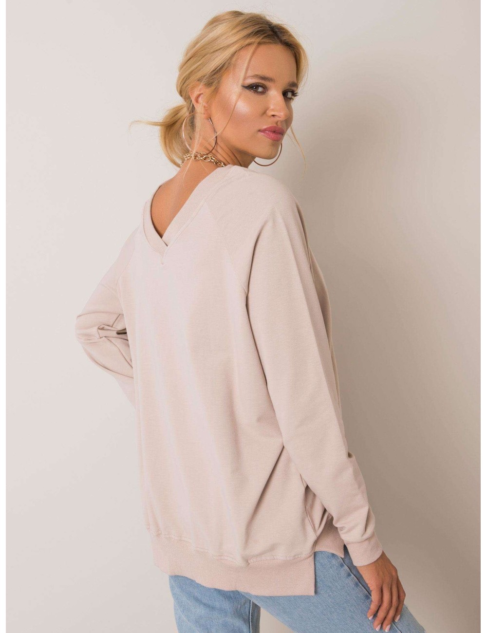 Bluza-RV-BL-5850.11X-ciemny brązowy