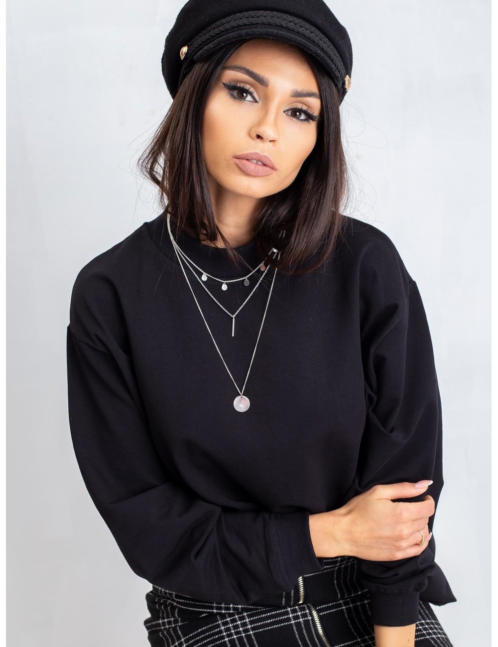 Bawełniana bluza basic