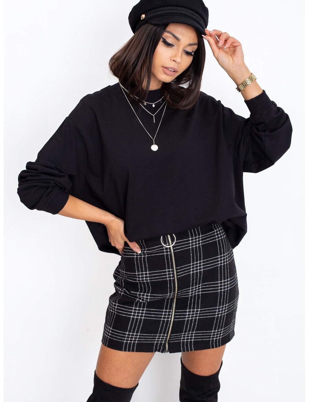 Bawełniana bluza basic