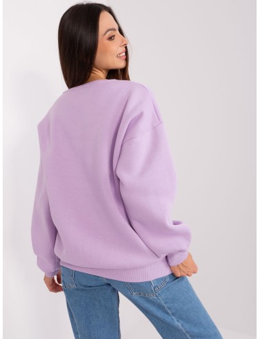 Bluza bez kaptura z napisem