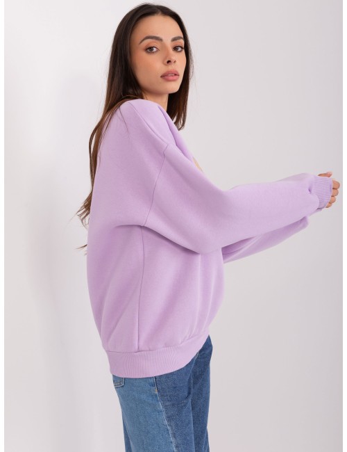 Bluza bez kaptura z napisem