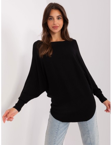 Damski sweter oversize z wiskozą