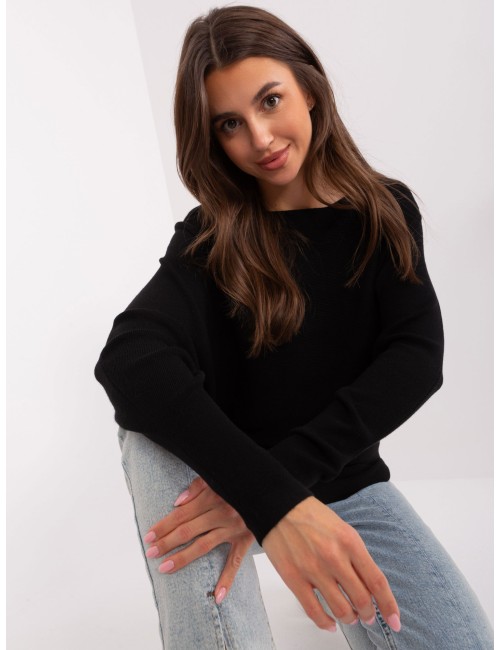 Damski sweter oversize z wiskozą