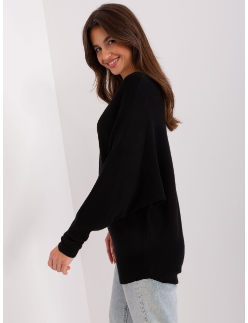 Damski sweter oversize z wiskozą