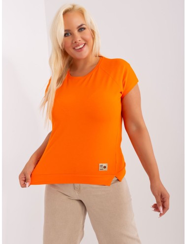 Bluzka plus size z bawełny