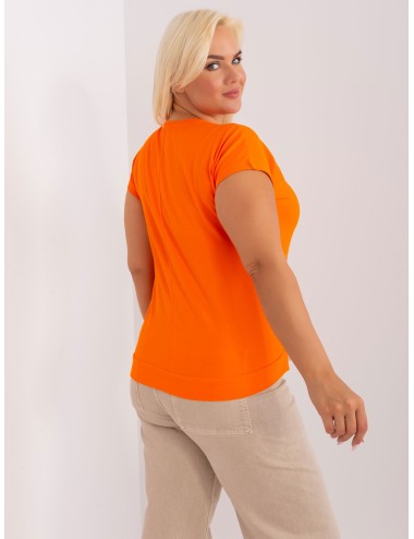 Bluzka plus size z bawełny