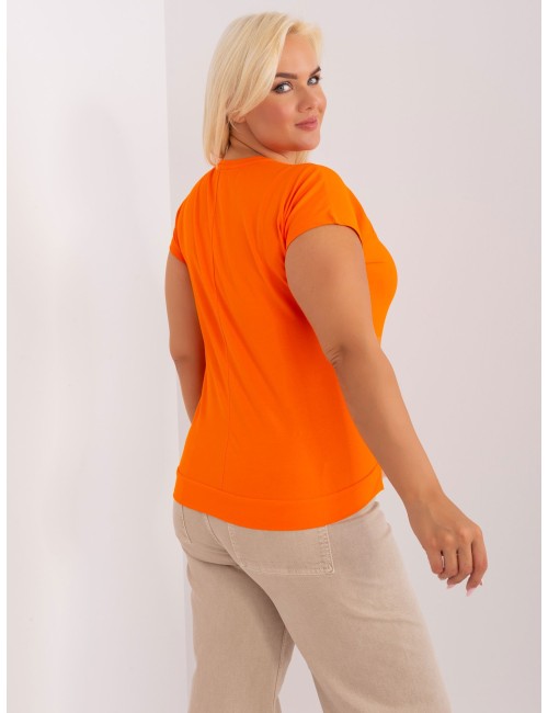 Bluzka plus size z bawełny