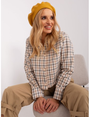 Beret zimowy damski