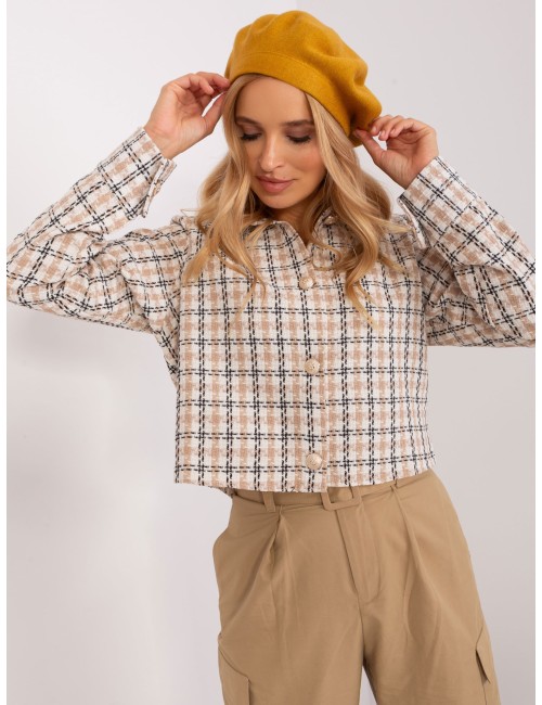 Beret zimowy damski