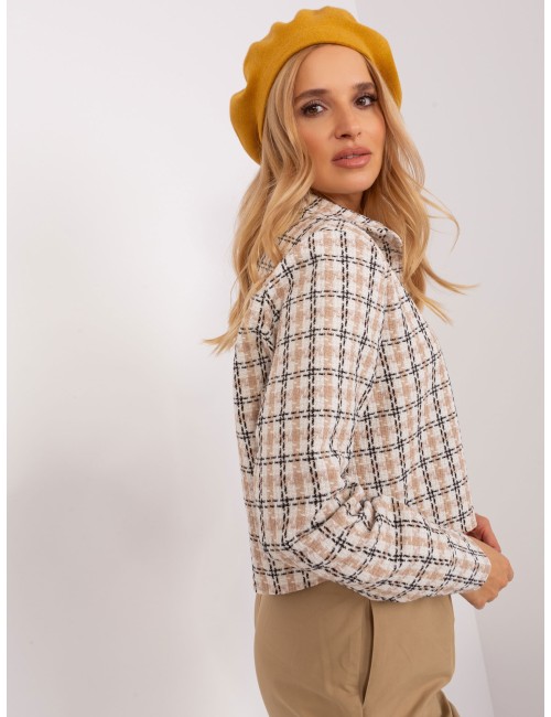 Beret zimowy damski