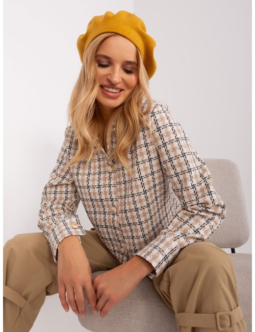 Beret zimowy damski