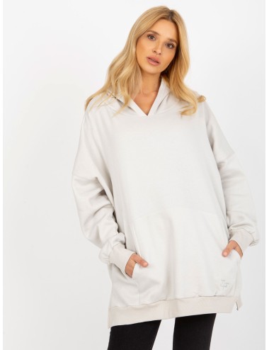 Długa bluza oversize z kapturem MAYFLIES