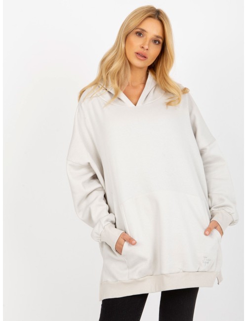 Długa bluza oversize z kapturem MAYFLIES