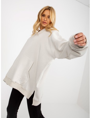 Długa bluza oversize z kapturem MAYFLIES