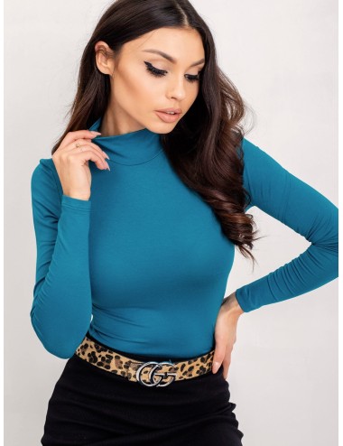 Bluzka basic z golfem Cassie RUE PARIS