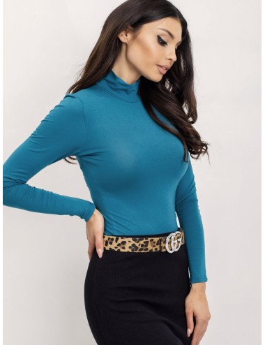 Bluzka basic z golfem Cassie RUE PARIS
