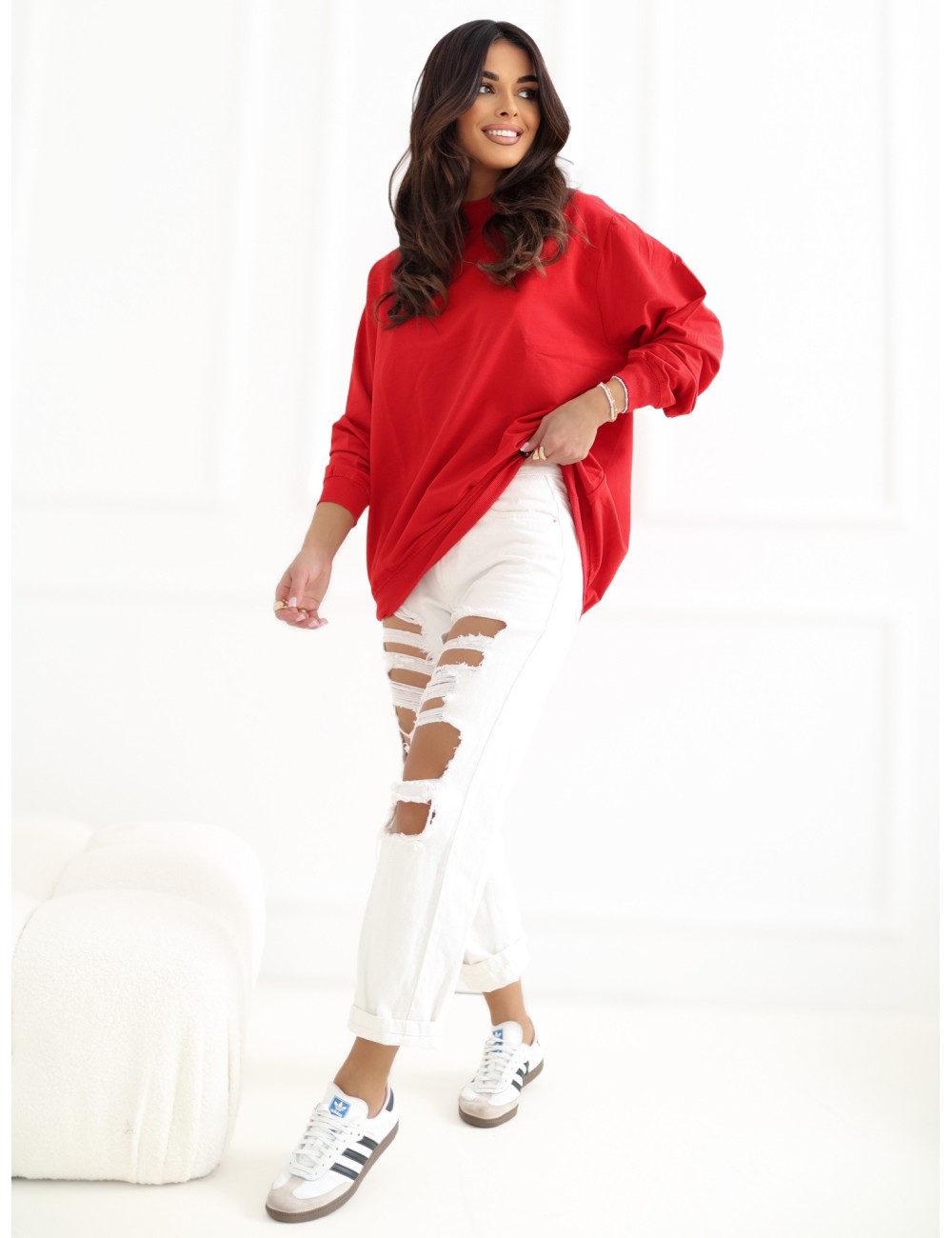 Bawełniana bluza basic