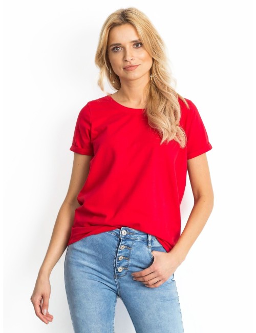 Bawełniany t-shirt damski basic