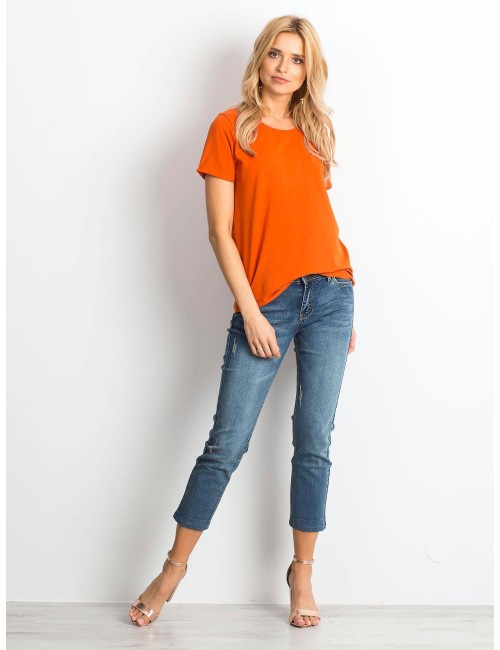 Bawełniany t-shirt damski basic