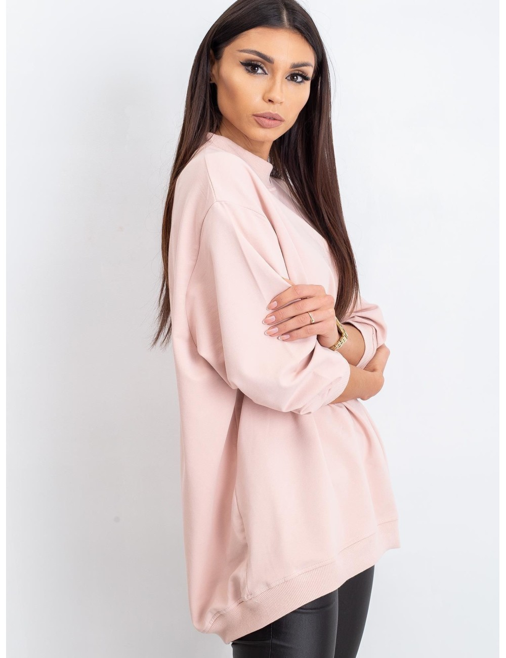 Bluza-RV-BL-5185.93P-jasny żółty