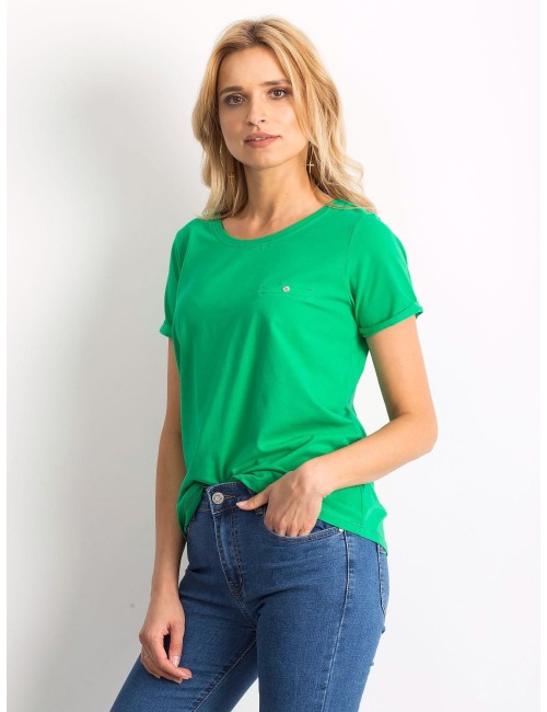 Bawełniany t-shirt damski basic
