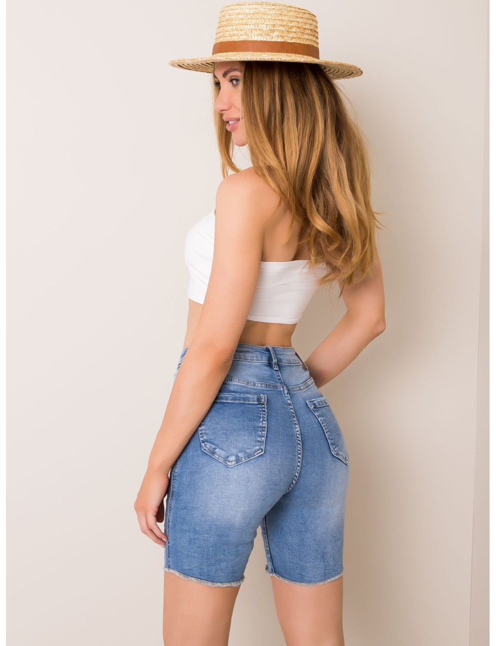 Bermudy jeansowe