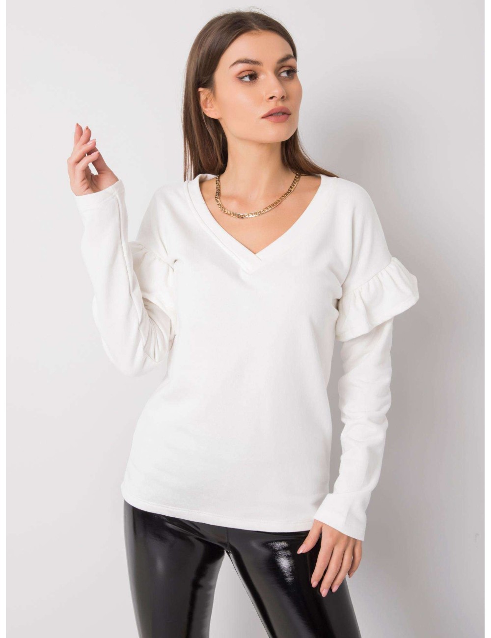 RUE PARIS Ecru bluza damska