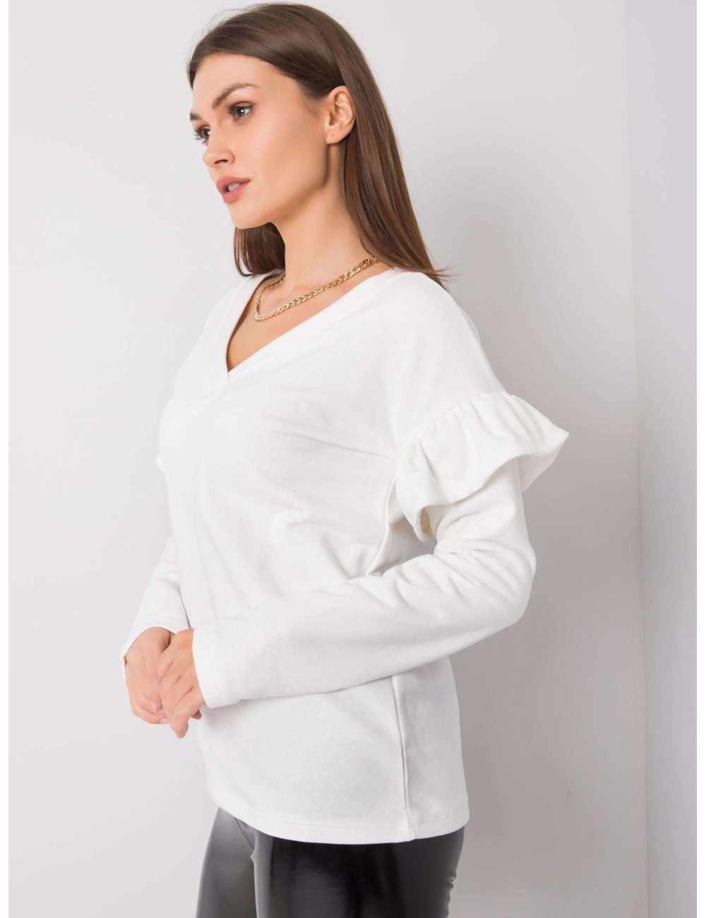 RUE PARIS Ecru bluza damska