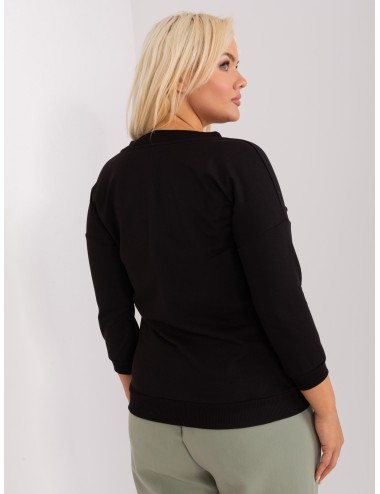 Bawełniana bluzka plus size basic
