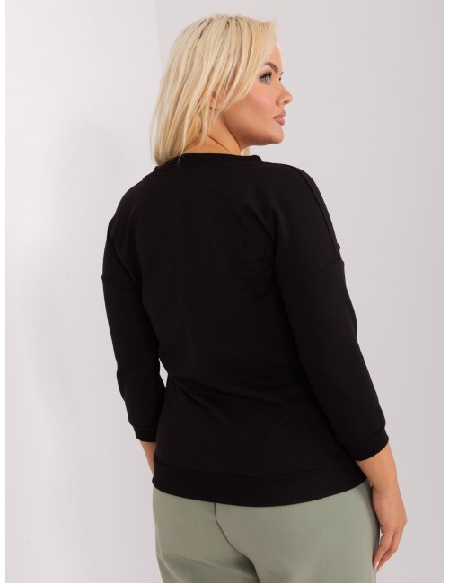 Bawełniana bluzka plus size basic
