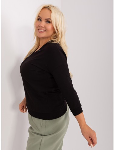 Bawełniana bluzka plus size basic