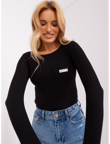 Bluzka longsleeve z kieszonką