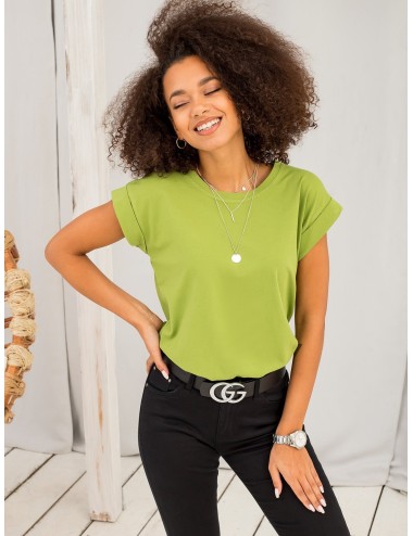 Gładki t-shirt damski