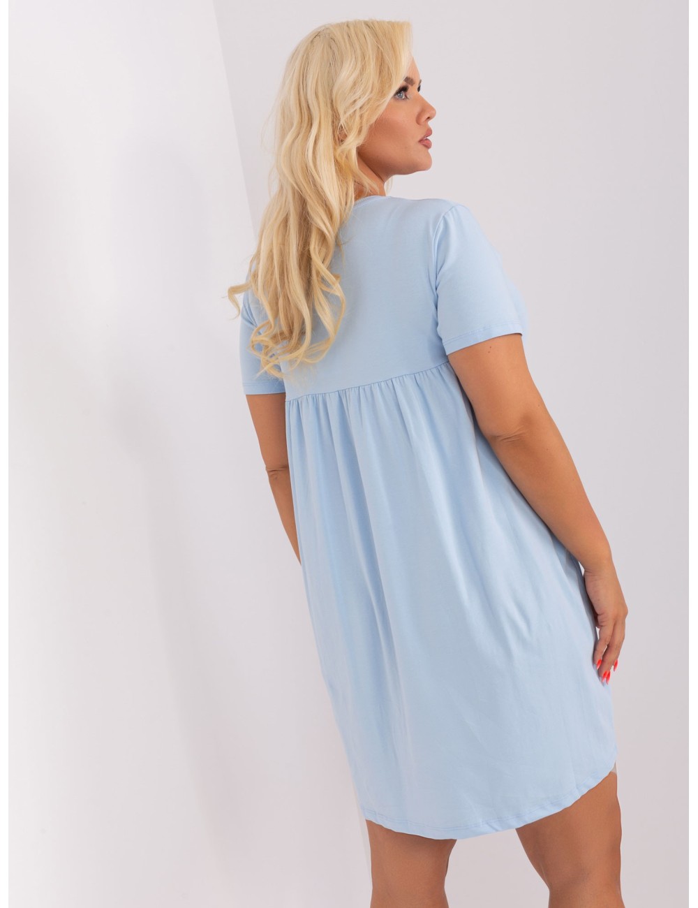 Sukienka plus size z bawełny