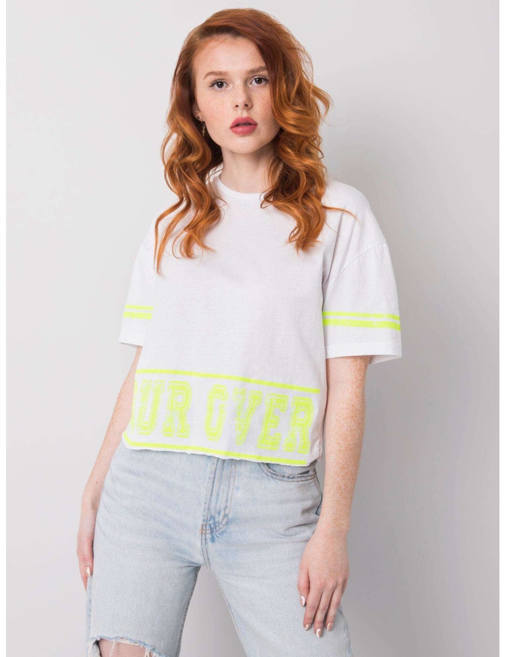 T-shirt damski z nadrukiem
